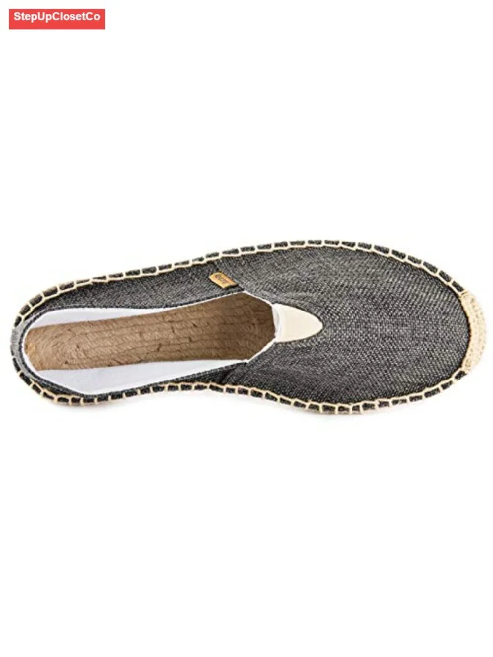 Women's Flat Espadrilles - Slip-On Jute-Capped Toe Lightweight Casual Loafers